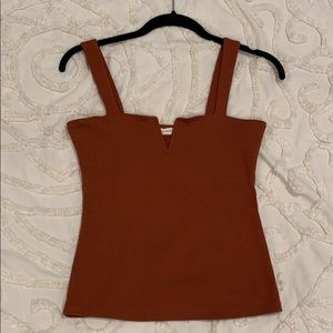 Burnt orange tank